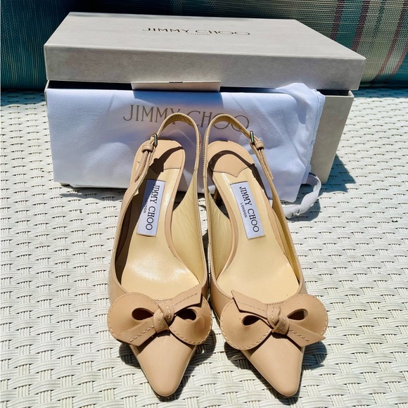 Gucci sling back kitty heels. - Picture 2 of 4